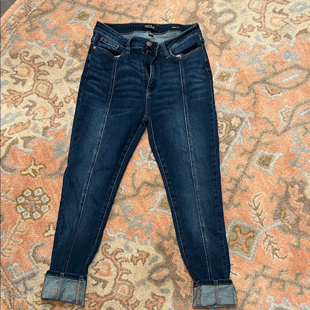 Judy Blue Dark Indigo Skinny Jeans
